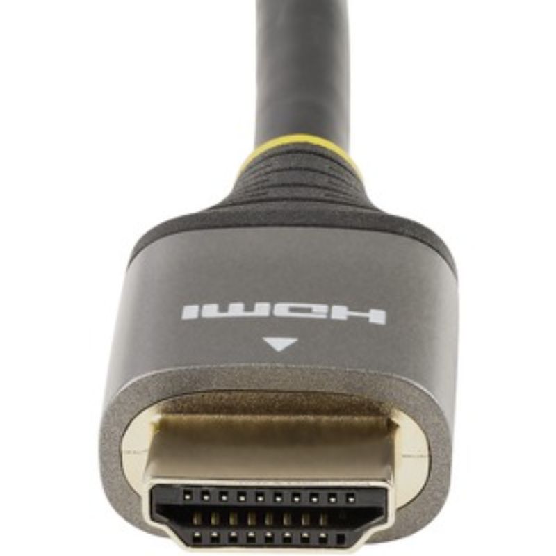 Premium 5m HDMI cable supporting 4K at 60Hz, HDR10, Dolby Vision, with durable construction and gold-plated connectors.