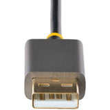 1ft HDMI to DisplayPort adapter cable supporting 4K at 60Hz, perfect for connecting HDMI sources to DisplayPort monitors.