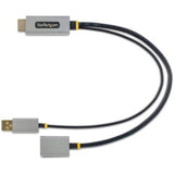 Active 1ft HDMI to DisplayPort adapter for 4K 60Hz visuals; perfect for connecting laptops to DisplayPort monitors.