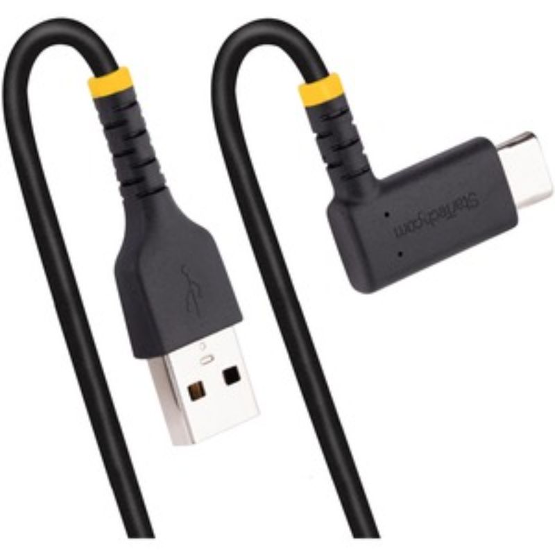 StarTech.com USB-A to USB-C Charging Cable 15cm Right Angle - Fast Charge