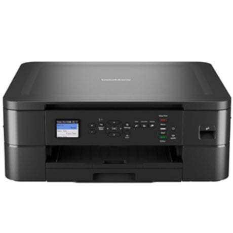 Brother DCP-J1050DW multifunction printer with wireless connectivity, compact design, and high-quality printing features.