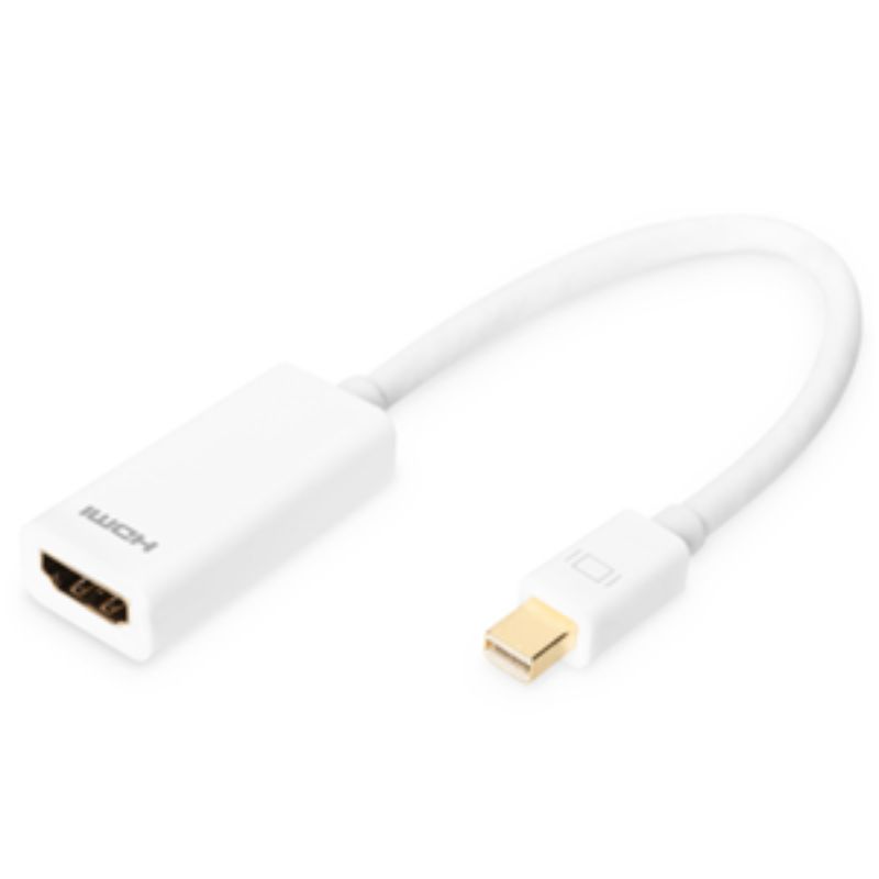 Digitus mini DisplayPort v1.1 (M) to HDMI Type A (F) 0.15m Adapter