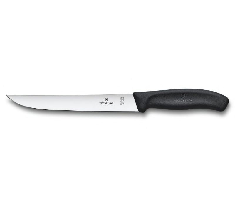 Victorinox Swiss Classic Carving Knife (18cm) featuring a precision blade and ergonomic handle for effortless carving.