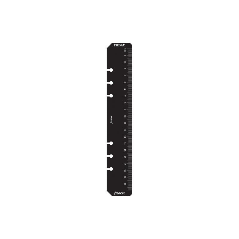 Filofax A5 Ruler/Page Marker Black