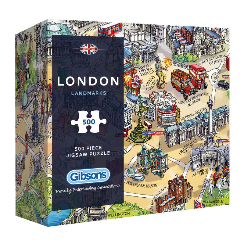 Jigsaw - Gibsons: London Landmarks (500pc)