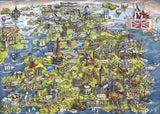 Jigsaw - Gibsons: Beautiful Britain (1000pcs)