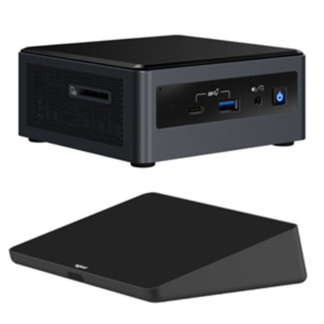 Logitech Tap Screen and NUC i5 bundle for seamless Microsoft Teams integration, featuring a 10.1-inch touch screen and advanced specs.