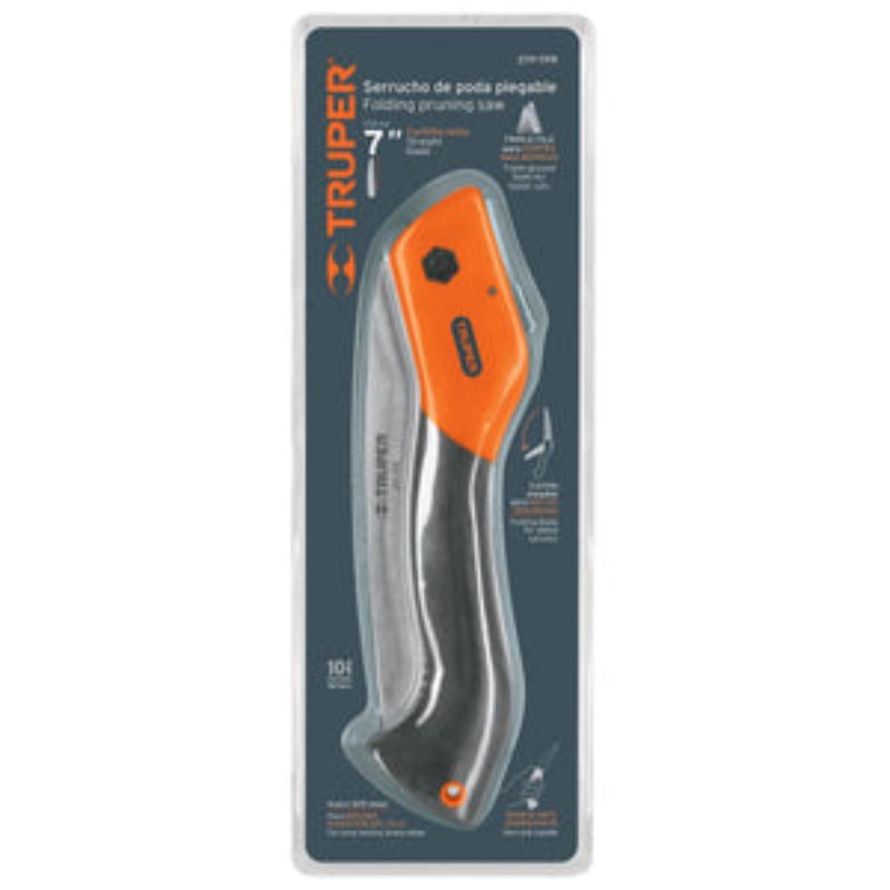 PRUNING SAW FOLDING 180MM STRAIGHT BLADE 100197 TRUPER