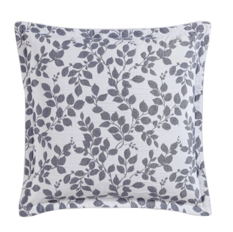 European Pillow case - Wynter Navy - PRIVATE COLLECTION