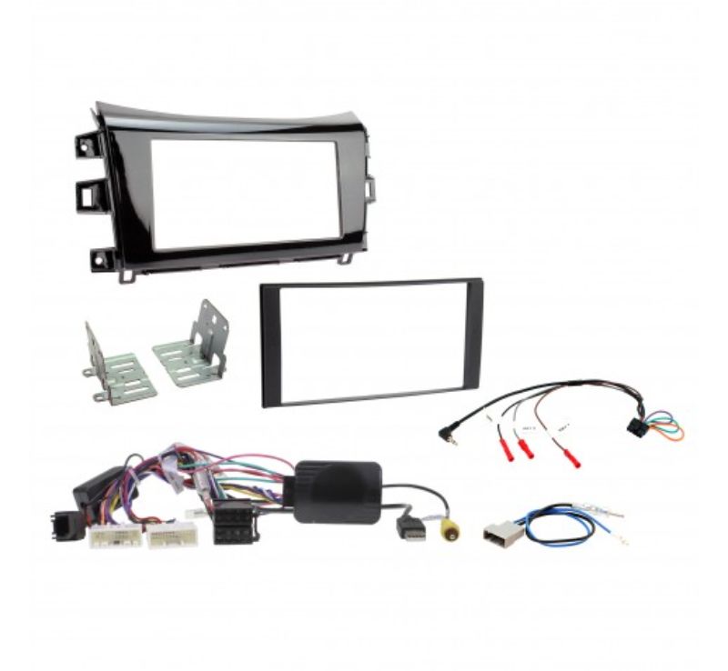 D/Din Install Kit To Suit Navara Np300 St/Stx Gloss Black