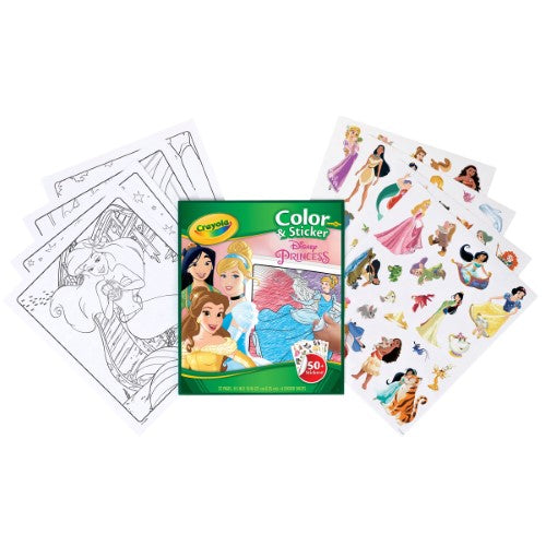Crayola Color & Sticker Disney Princess
