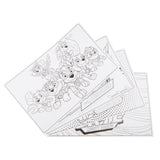 Crayola Giant Coloring Pages Foldalope Paw Patrol 18 Pages