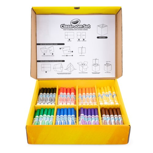Crayola Broadline Markers Classroom Set 120 Pieces