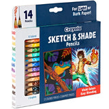 Crayola Sketch & Shade Pencil 14pk