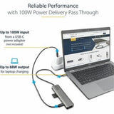 USB C Multiport Adapter - 4K 60Hz HDMI/GbE
