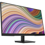 Full HD HP P27 G5 27" LCD monitor with IPS tech, 1920x1080 resolution, 75Hz refresh rate, and VESA mount compatibility.