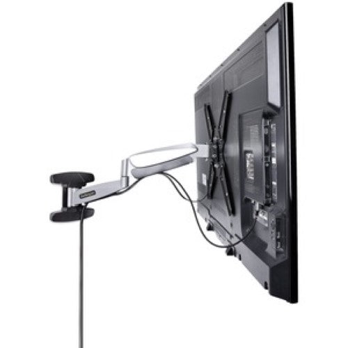 TV Wall Mount - VESA Full Motion for 23-55in TVs (Black/Silver)