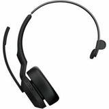 Jabra Evolve 2 55 Mono headset with ANC, noise-cancelling mic, dual connectivity, and all-day comfort for hybrid work.