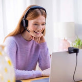 Jabra EVOLVE 2 65 FLEX headset, featuring foldable design, ANC, dual connectivity, and superior sound quality for professionals.