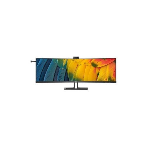 Curved Screen LCD Monitor - Philips 45B1U6900CH 45" Class Webcam Dual Quad HD (D