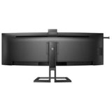 Curved Screen LCD Monitor - Philips 45B1U6900CH 45" Class Webcam Dual Quad HD (D