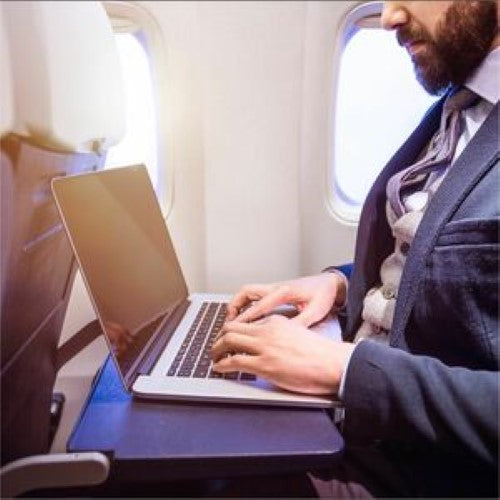 Laptop privacy filter with reversible matte and glossy sides for 15.6" screens, reducing glare and blocking side views.