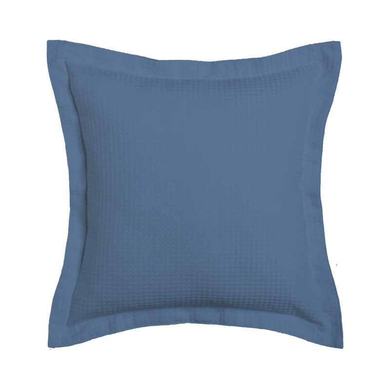 Square Filled Cushion - PLATINUM ASCOT STEEL (45cm x 45cm)