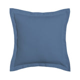 Square Filled Cushion - PLATINUM ASCOT STEEL (45cm x 45cm)