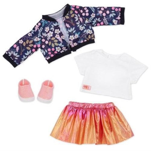 Our Generation OG Regular Outfit - Floral Jacket w/ Skirt
