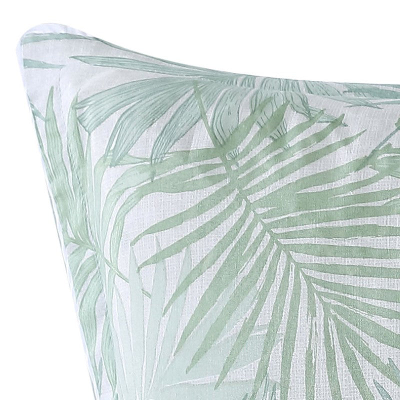 European Pillowcase - LOGAN & MASON LANAI PALM (65cm x 65cm)