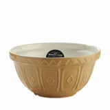 Mason Cash Cane Mixing Bowl, 33cm, 6L, durable earthenware, ideal for baking, with elegant design and easy grip.