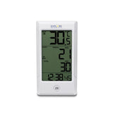 BRESSER RAIN GUAGE WITH INDOOR/OUTDOOR TEMPERATURE
