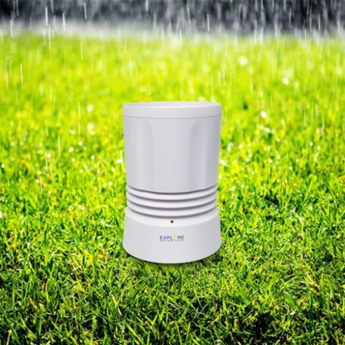 BRESSER RAIN GUAGE WITH INDOOR/OUTDOOR TEMPERATURE