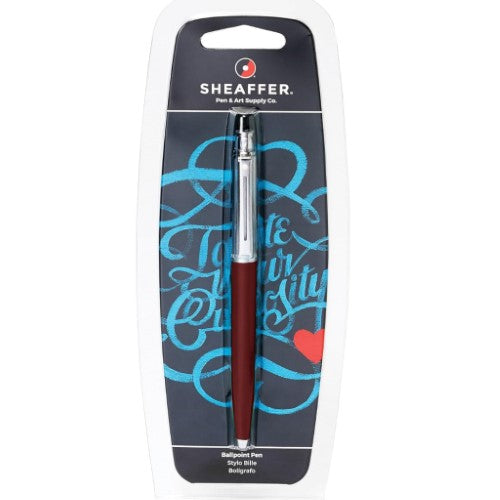 SHEAFFER SENTINEL BURGUNDY / CHROME+CHROME PT BP HANG SELL