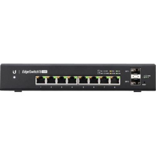 Ubiquiti Managed PoE+ Gigabit Switch with SFP - 8 Ports - Manageable