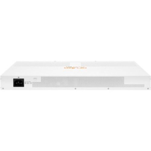 Aruba Instant On 1930 switch with 24 ports, PoE support, and smart management for reliable small business networking.