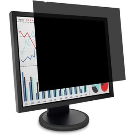 Kensington Privacy Screen Filter for 21.5" monitors, offering anti-glare protection and secure data privacy in any environment.