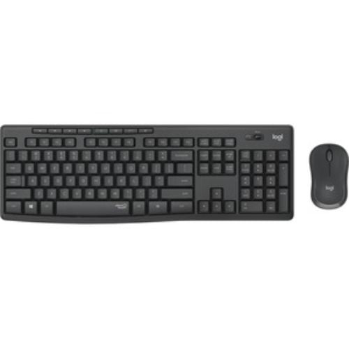 Logitech MK295 Silent Wireless Combo - USB Wireless Wi-Fi Graphite