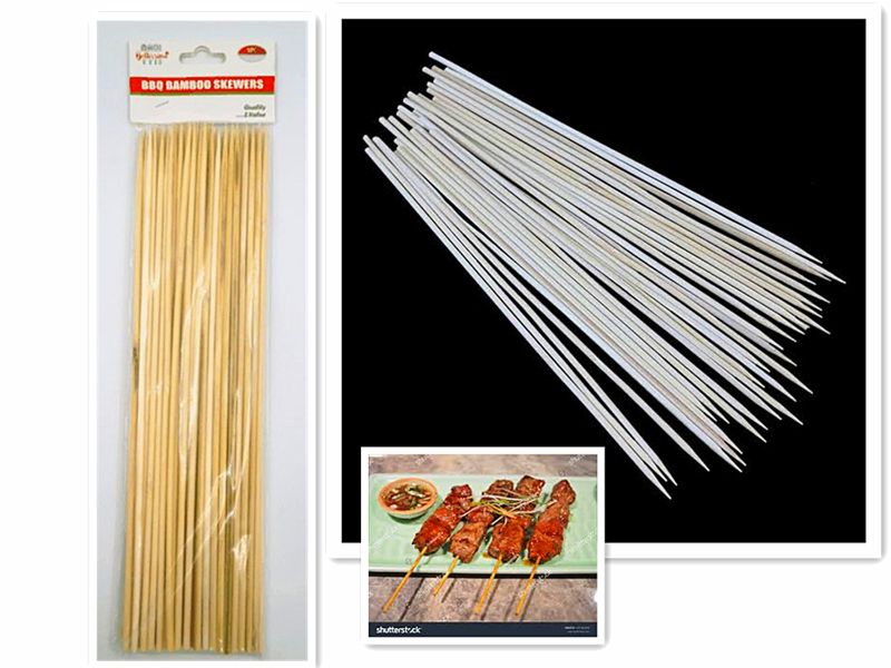 Bamboo Skewers - 35cm (12 Packs)