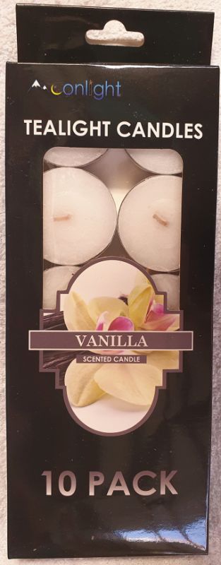 Tealight Candle - Vanilla (120pcs)