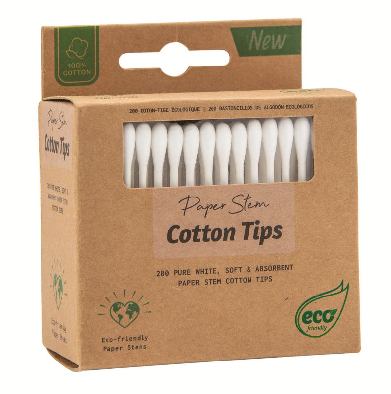 Cotton Tips - Eco Friendly (12 Packs)