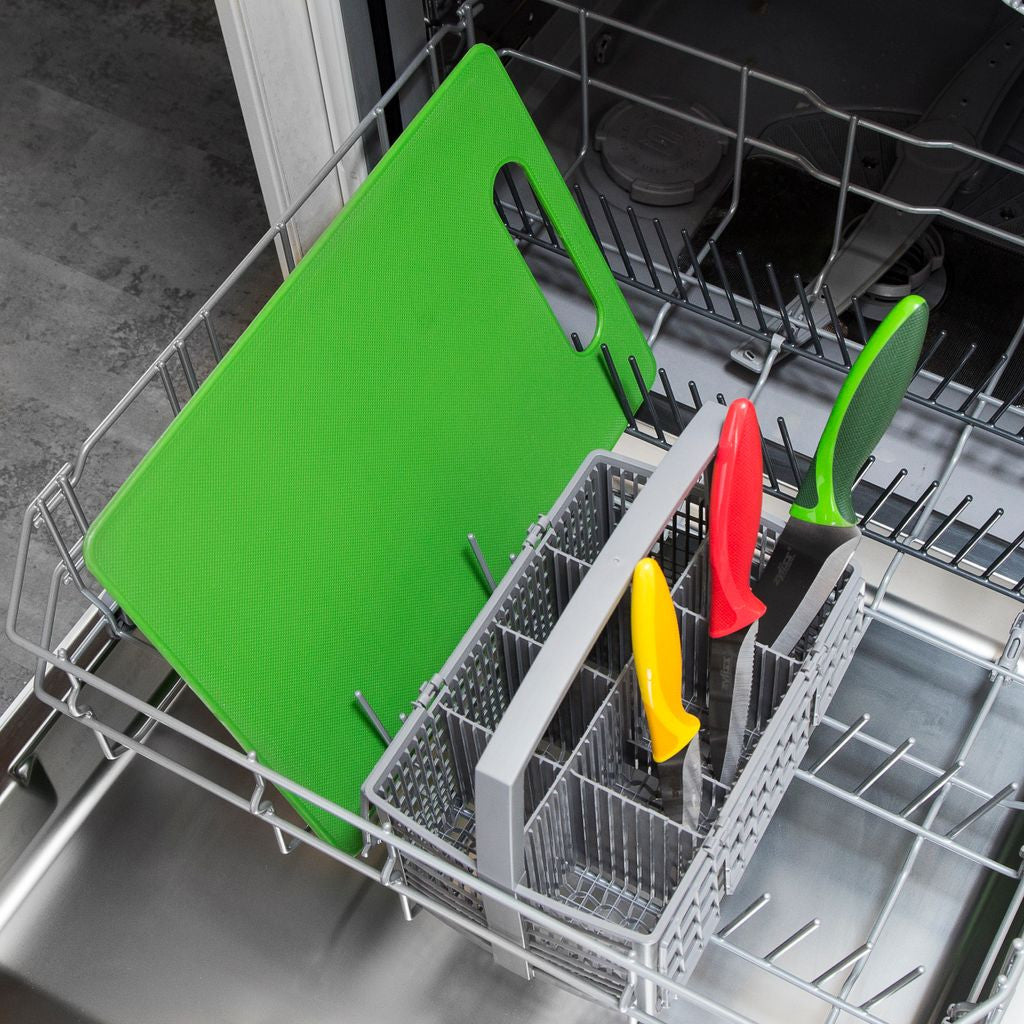 Chopping Board & 3pc Knife Set