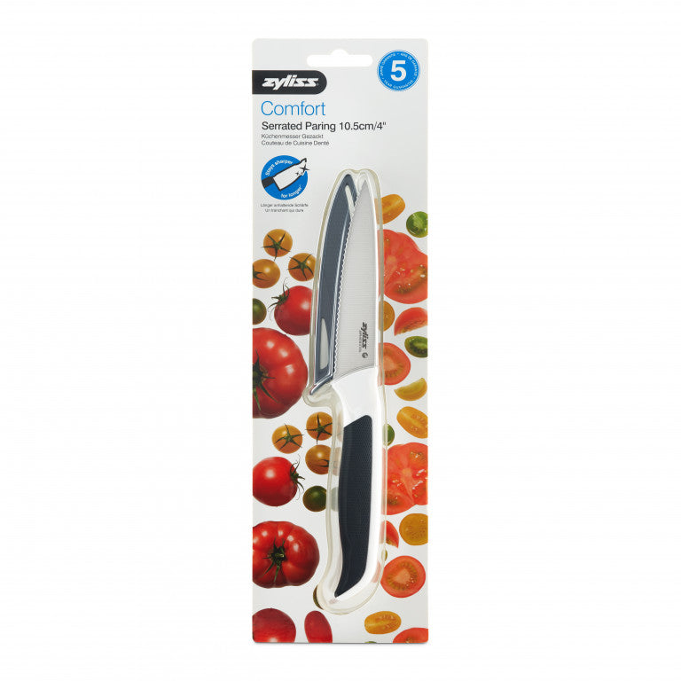 Comfort Serrated Paring  w/cover (10.5cm)