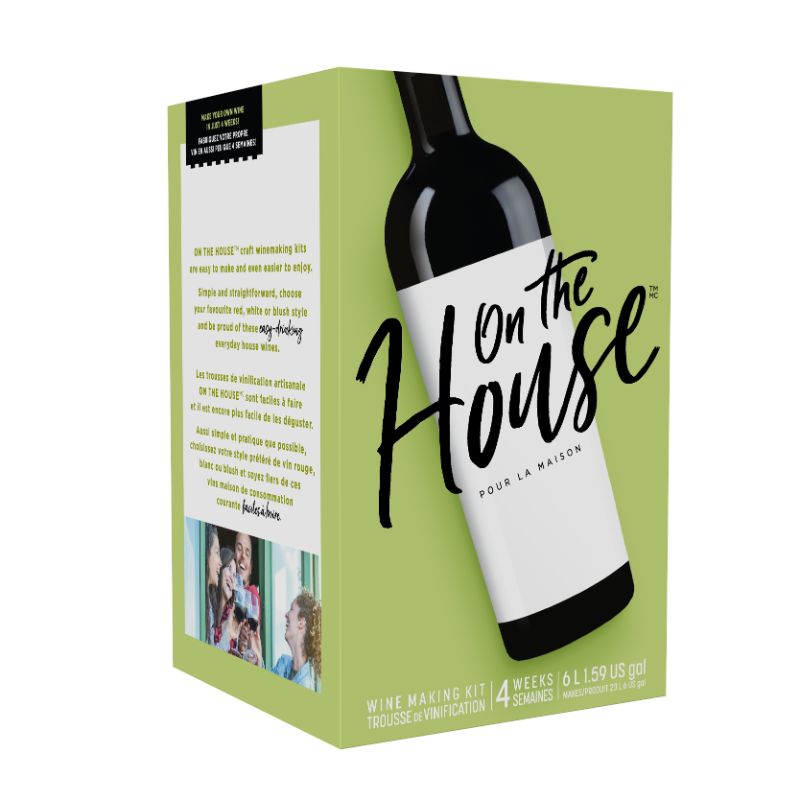 "Complete HSE Merlot Style 6L Wine Making Kit for crafting premium homemade Merlot with balanced red fruit and oak flavors."