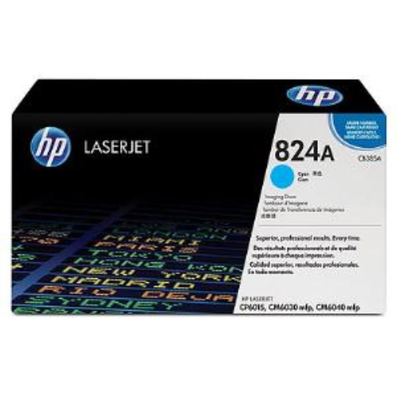 HP 824A (CB385A) Cyan Original LaserJet Image Drum - 23000 - 1 Each