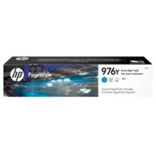 HP 976Y Original Ink Cartridge - Cyan - Page Wide - Extra High Yield - 13000 Pgs