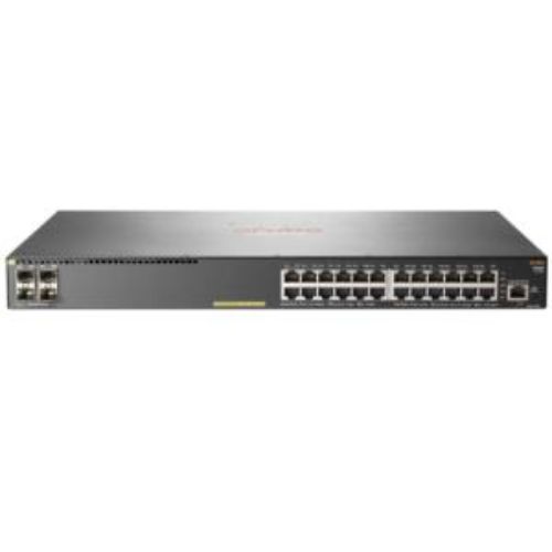 HPE Aruba 2930F 24G PoE+ 4SFP Switch - 24 Ports - Manageable - 3 Layer