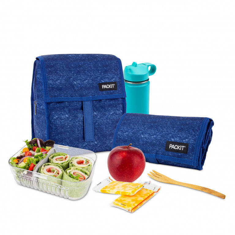 Freezable Lunch Bag (Navy Heather)
