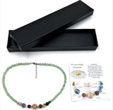 Necklace - Solar System (Aventurine)
