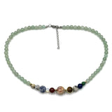 Necklace - Solar System (Aventurine)